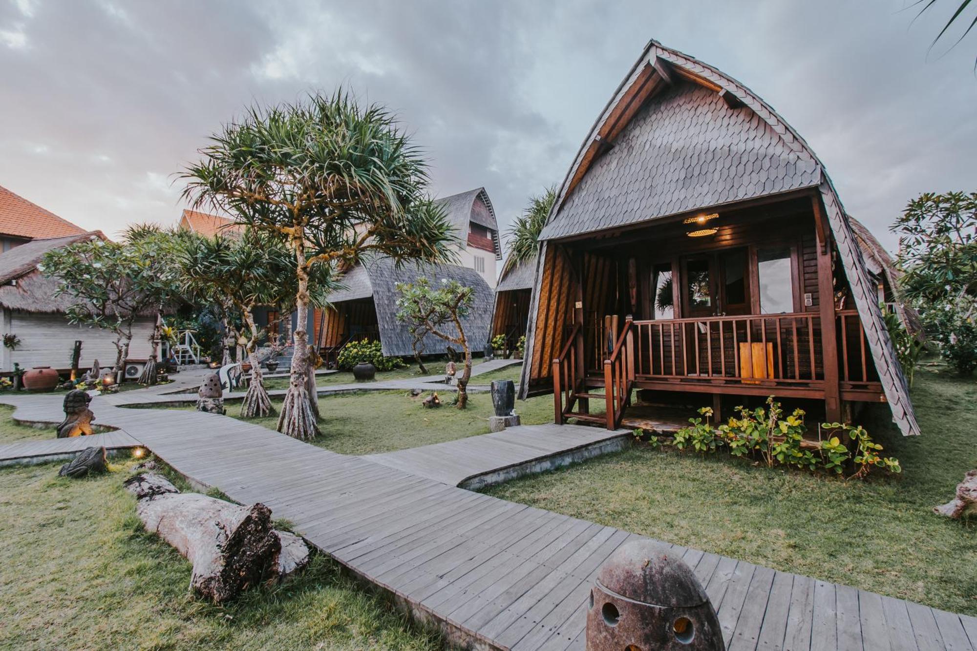 Dream Beach Huts Lembongan Dış mekan fotoğraf